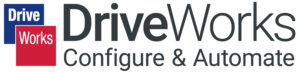 DriveWorks logo designautomatisering og online 3D-salgskonfiguratorløsning