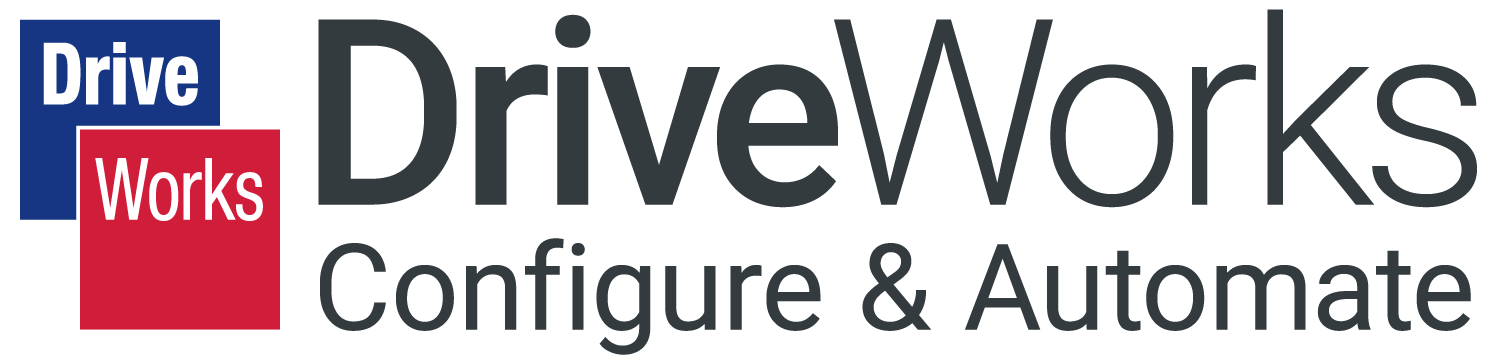 DriveWorks logo designautomatisering og online 3D-salgskonfiguratorløsning