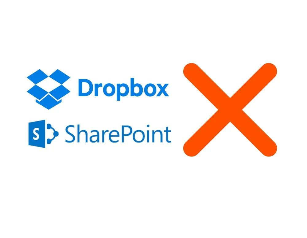 SOLIDWORKS opsætning - Dropbox, Sharepoint ikke supporteret 1