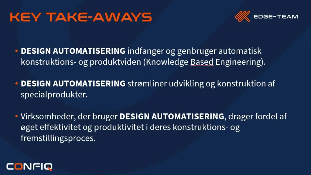 Hvad er design automatisering - Key takes